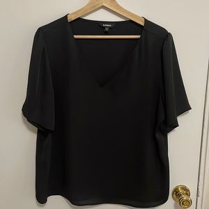 Express black blouse